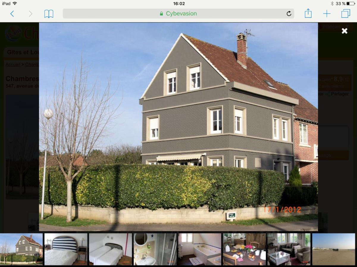 Le Cadran Bed & Breakfast Stella-Plage Bagian luar foto